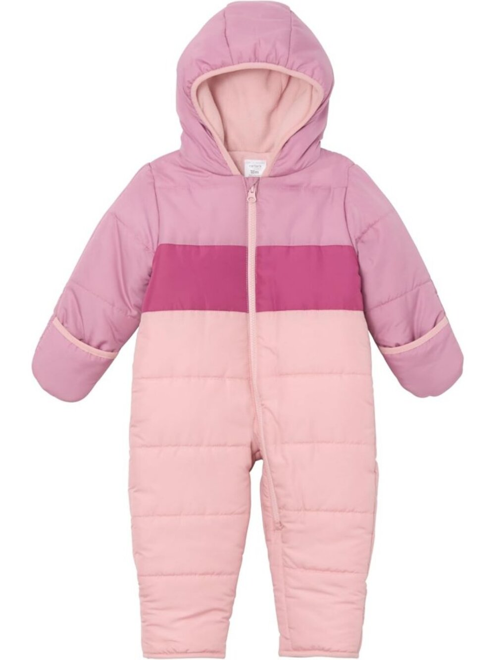 Cozy Baby Insulated One-Piece Snowsuit for Cold Weather, Warm & Stylish